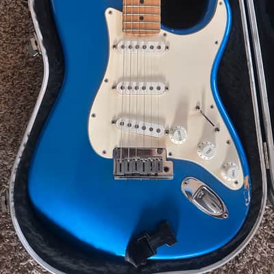 2001 Fender American Standard Stratocaster USA • Lake Placid Blue • Maple Neck • OHSC image 3