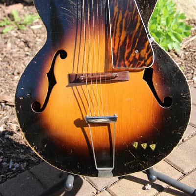 Gibson Built Old Kraftsman  Archtop Acoustic guitar 1930's Sunburst image 1