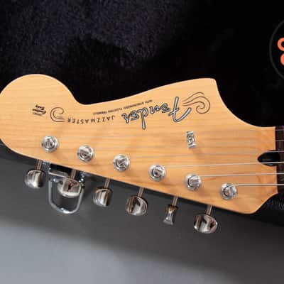 2024 Fender MIJ Japan Hybrid II Jazzmaster Quilt Red Beryl Quilt Top HSC image 3