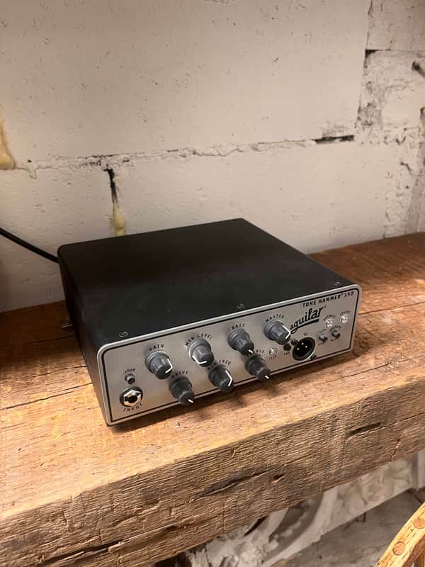 Aguilar Tone Hammer 350 350-Watt Bass Amp Head 2012 - 2019 - Aluminum image 1