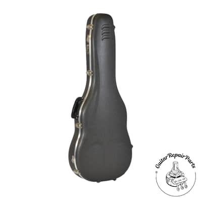 TKL Concept 3.1 Molded OM/000 Acoustic Guitar Case w/ D-Rings - Titanium Finish image 3