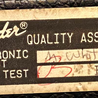 Fender Champ 12 1988 - Red Knob image 5