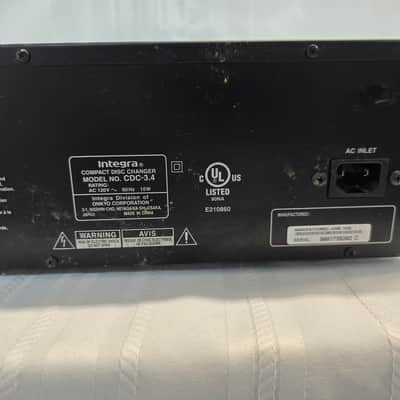 Integra Premium 6-Disc CD Carousel Changer - Black (CDC-3.4) image 8