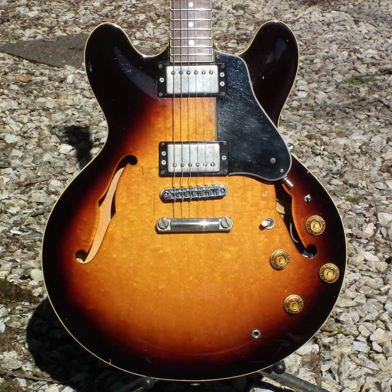 Navigator Limited Edition 'N' 335 Hollowbody 1980s sunburst image 1