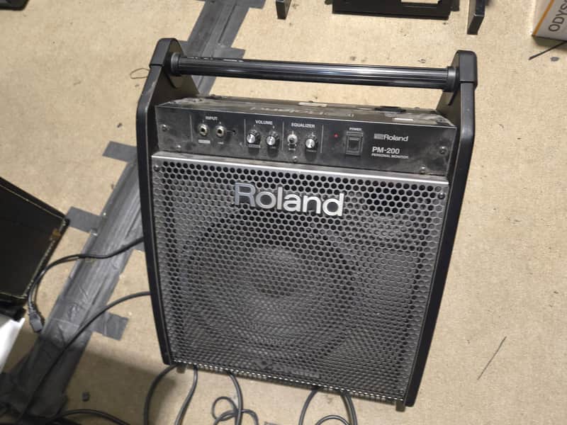 Roland PM-200 180-Watts 1x12" Personal Drum Amplifier for V-Drums 2016 - Present - Local Pickup Only image 1