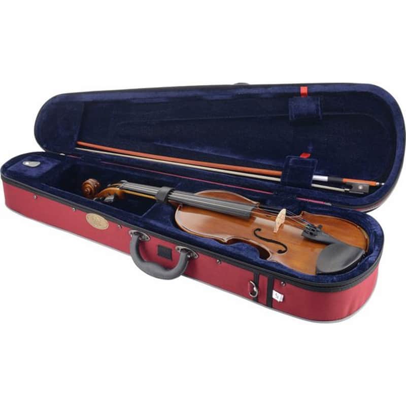 2010s Stentor 1500 Student II 4/4 Violin with Case and Bow Nat…