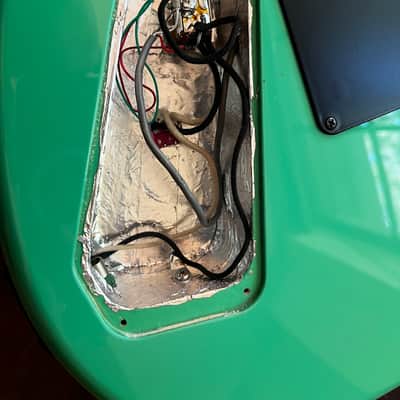 Kramer LK-1BF 1986 Seafoam Green (ESP Made) Killswitch Modified Japan Exclusive Design image 15