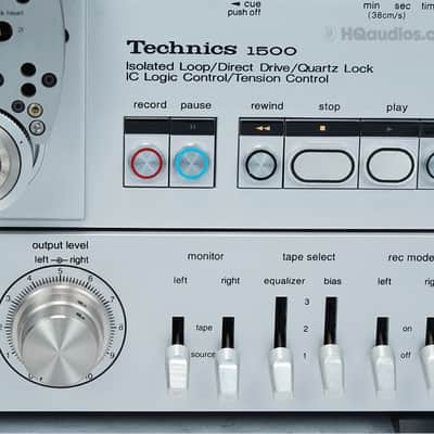 Technics 1500 Reel-to-Reel Tape Deck – Professionally Restored – Fully Tested – 1-Year Warranty image 12