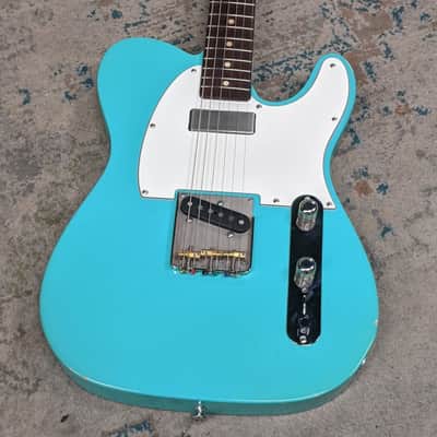 Creston T-Style Guitar - Seafoam Green - 2014 image 3