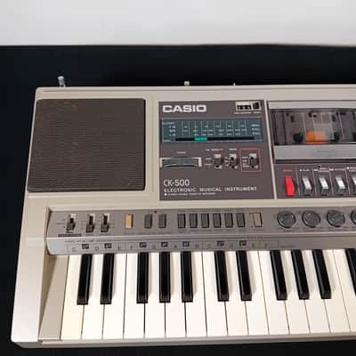 Casio CK-500 49-Key Radio / Synthesizer 1980s - Silver image 9