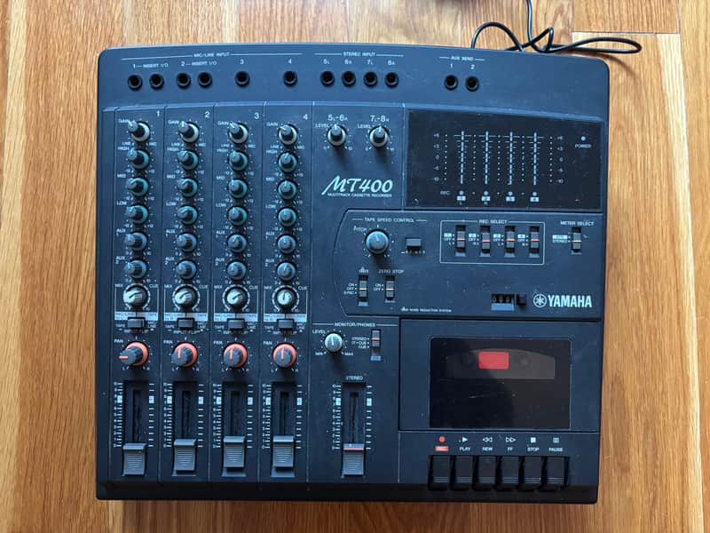 Yamaha MT400 Multitrack Cassette Recorder 1990s - Black image 1