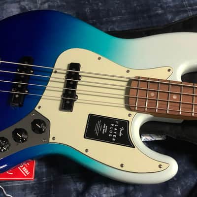 MINT! 2022 Fender Player Plus Active Jazz Bass - Belair Blue - Authorized Dealer - In-Stock! Gig Bag image 1
