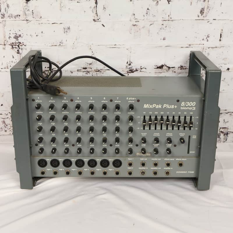 Biamp MixPak Plus+ 8 Channel Powered Mixer image 1