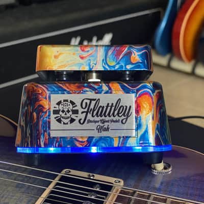 Flattley Guitar Pedals The Flattley Wah - Oil Slick image 4
