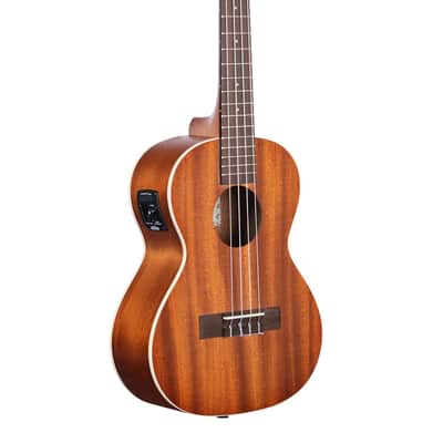 Kala KA-TE Mahogany Tenor Ukulele with EQ image 1