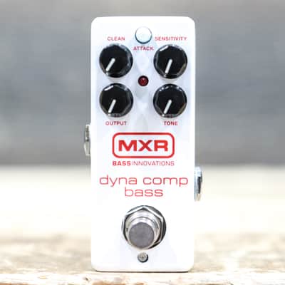 MXR M282 Dyna Comp Bass Compressor Mini Clean & Tone Controls Effect Pedal w/Box image 1