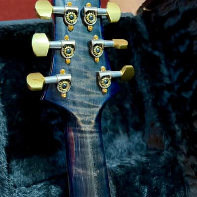 PRS Custom 24 Wood Library 2017 - Charcoal Violet 10 Top image 9