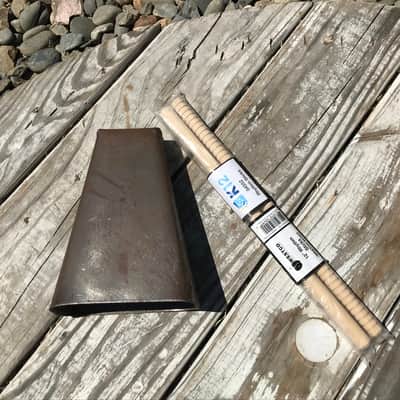 JCR  Handheld cowbell W/ 2 Piece stick pack. ( 3 item bundle ) image 7