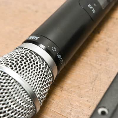Shure SLX24/SM86 Wireless Handheld Mic System 518-542 MHz (NO PSU) CG012MB image 6