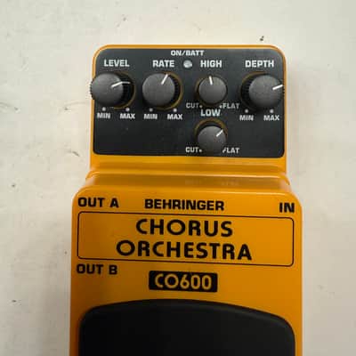 Behringer CO600 Chorus Orchestra Stereo Rare Guitar Effect Pedal image 2