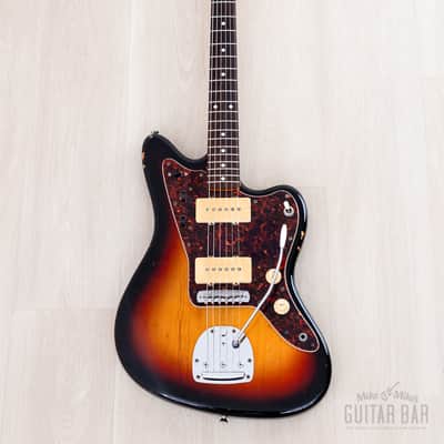 2002 Fender Jazzmaster ‘62 Vintage Reissue JM66-80 Sunburst, Japan CIJ image 2