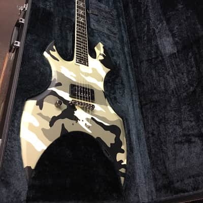 USED 2011 ESP Signature Series Max Cavalera AX Camo (Left Handed) w/case image 12