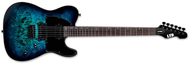 ESP LTD TE-200DX Electric Guitar - Blue Burst 2024 image 1