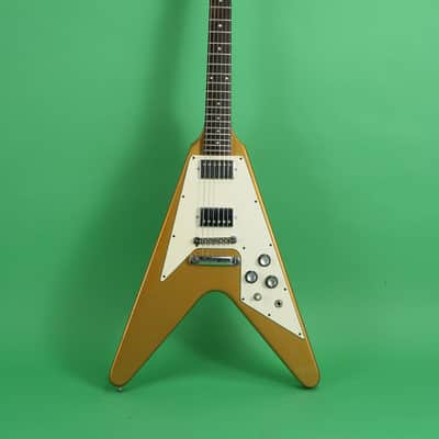 Gibson Flying V 1980 Gold image 1