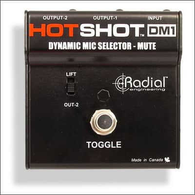 HotShot DM-1 Stage Mic Toggle Radial image 2