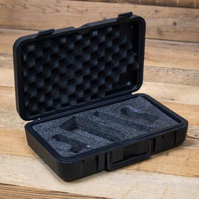 MXL Black Plastic Storage Case for 990/991 Microphone Set Box Holder U271170 image 4