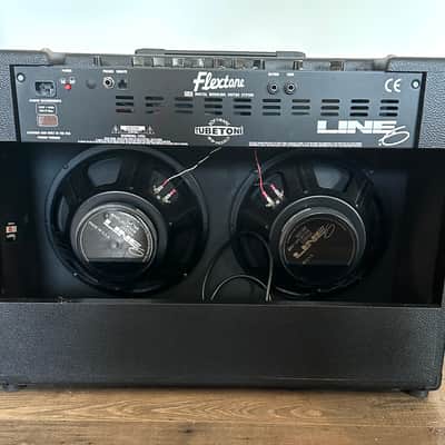 Line 6 Flextone XL 100-Watt 2x12" Digital Modeling Guitar Combo 1998 - 2000 - Black / Red image 5