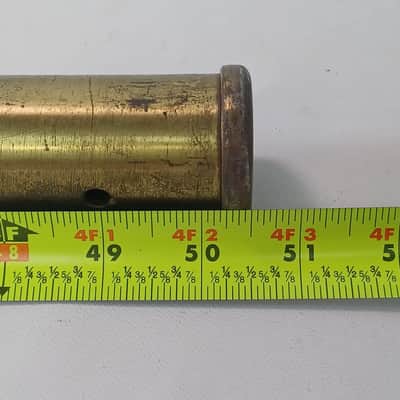 Musser M665B Brass Tube G 50.5"x1.5"Symphonic Chime Tubular Bell *Cracked*-Parts image 5