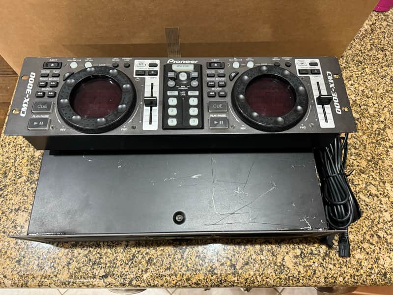 Pioneer CMX-3000 Dual Twin CD Deck Professional DJ CDJ Player
