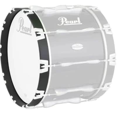 Pearl Championship 20" Bass Drum Hoop RIM-20PBJ - Gloss Black image 2