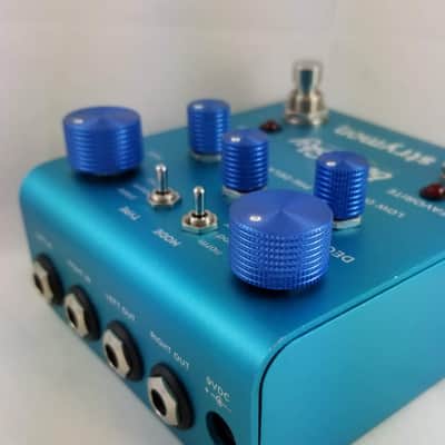 Tesi 20mm Solid Aluminum Knurled Replacement Knob - Blue image 4