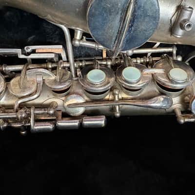 Buescher Curved True Tone Soprano Saxophone 192829 - Silver image 7