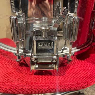 Tama 8056 Imperialstar Mastercraft Steel 6.5x14" 10-Lug Snare Drum with Roller-Action Snare Strainer 1980 - 1985 - Chrome image 2