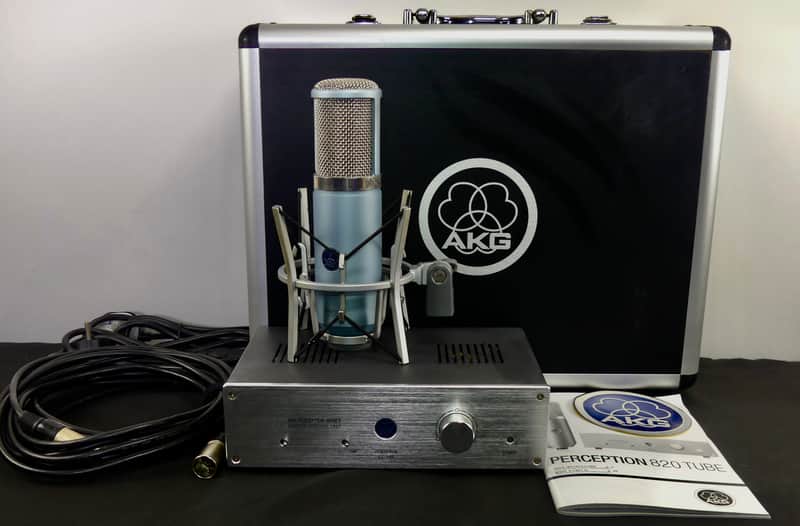 AKG P820 Perception 820 Multi-Pattern Dual-Capsule Tube Condenser Microphone image 1