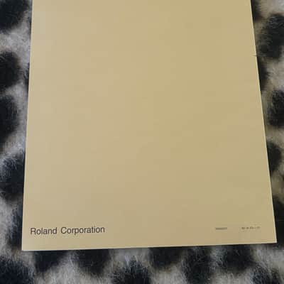 Roland JV 880 Synthesizer ORIGINAL Owner’s Manual image 2