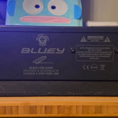 Black Lion Audio Bluey FET Limiting Amplifier / Compressor 2019 - Silver with Blue Stripe image 4