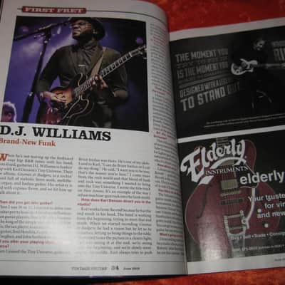 Vintage Guitar Magazine From June 2019 Arlen Roth Issue image 8