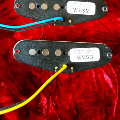 Wilkinson WVS Vintage Strat Pickups 2015 Ivory image 3