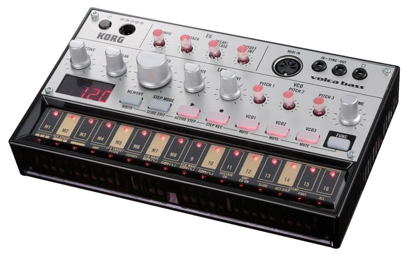 Korg Volca Bass Volcabass True Analog Bass Machine Synthesizer Sequencer image 1