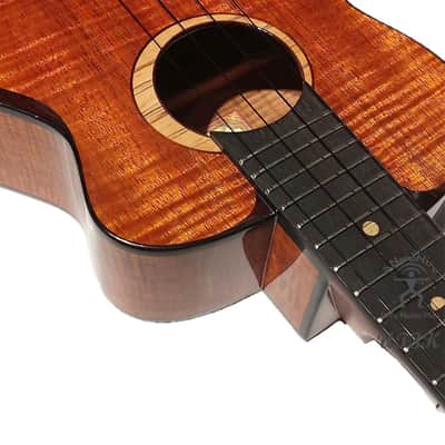 aNueNue Koa Bird UT3K all Solid 4AAAA grade Hawaiian Koa Tenor ukulele image 7