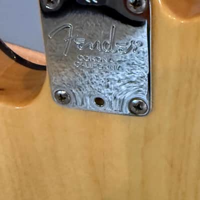 Fender American Deluxe Power Telecaster with Power Bridge & Maple Fretboard 2000 - 2001 - Natural image 5