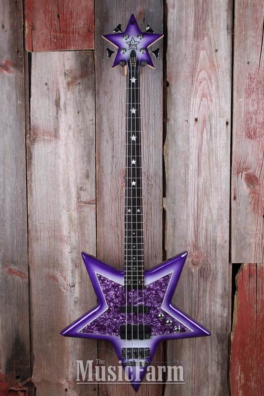 Warwick Bootsy Collins Spacebass Star 4 String Electric Bass Guitar B STOCK image 1