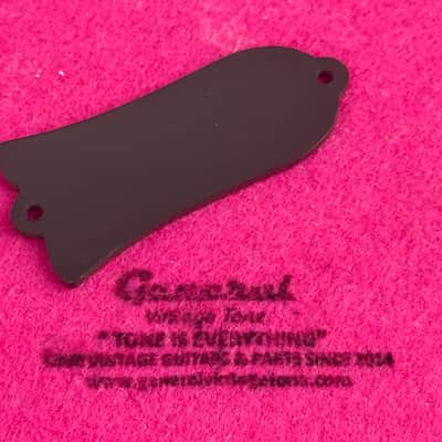 General Vintage Tone Truss Rod Cover for Historic Les Paul Junior ® 50's True Vintage Rolled Extruded NOS image 5