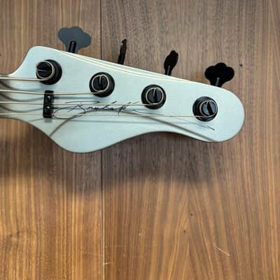 Brubaker JXB USA 4 Performance Series bass with BOB technology 2025 - Silver Steel image 5