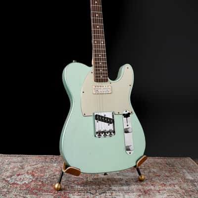 Mario Guitars T-Style 2024 - Aged Firemist Silver Relic w/ Budz / Mojotone pickups. NEW, (Authorized Dealer) image 2