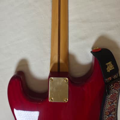 ​2008 Fender Deluxe Players Stratocaster - Translucent Red - RARE image 7